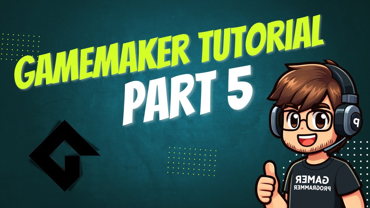 Creating a Shooting Gun, Bullets and Enemies! | GameMaker Beginners Tutorial | 2024 | Part 5