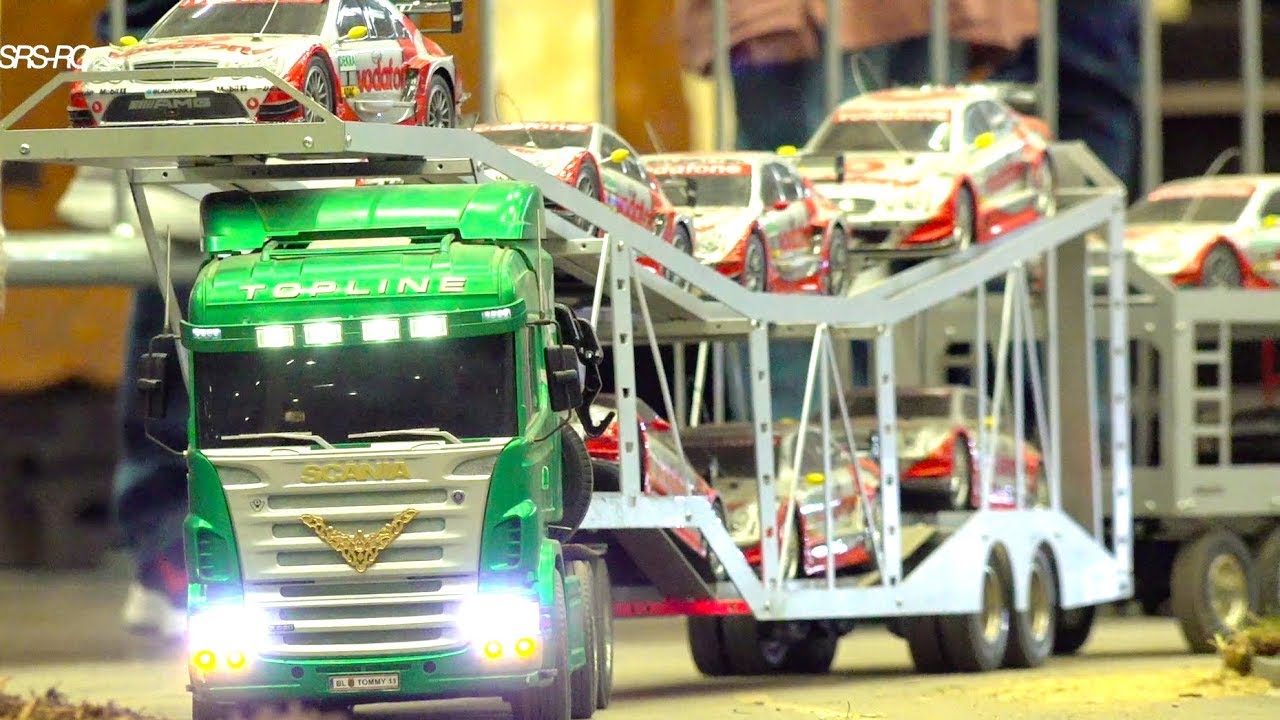 SUPER RC TRUCK COLLECTION I HEAVY HAULAGE RC TRUCKS I CAR-TRANSPORT TRUCK I RACE CAR TRUCK