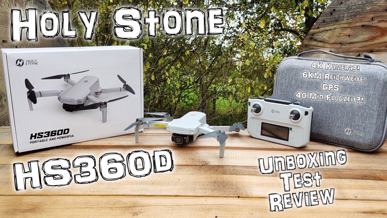 Holy Stone HS360D mit 4K/GPS/unter 249g Für Anfänger! Unboxing | Test | HD+ | Deutsch