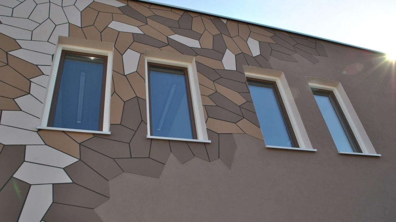 Nieuwbouw schoolgebouw De Garve met Sto-Ecoshapes