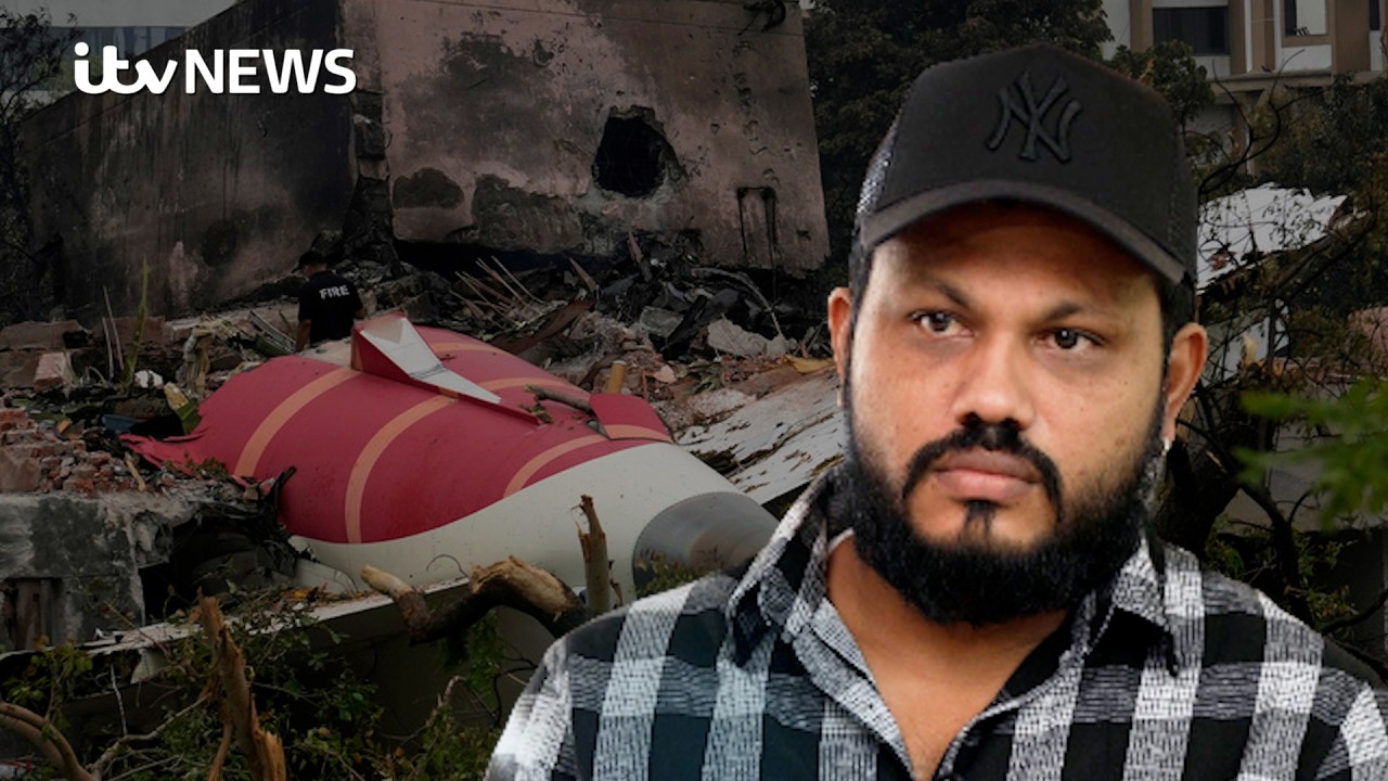 'My whole family broke down': Air India crash victim on burden of being sole survivor | ITV News