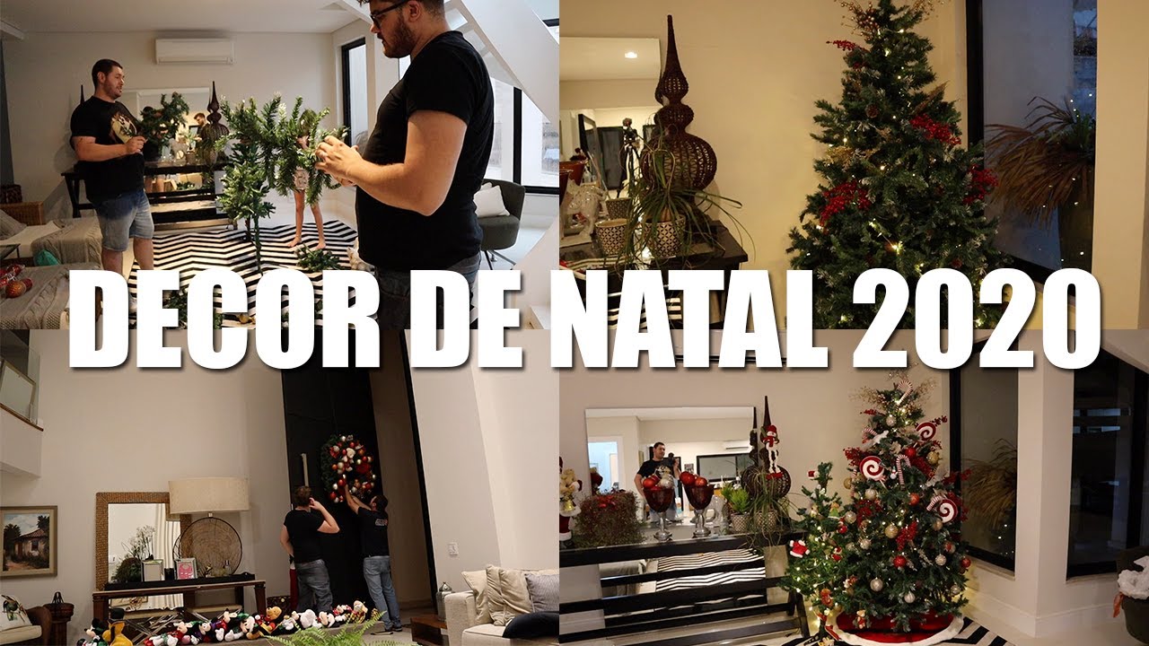 DECORAÇÃO DE NATAL 2020, FICOU LINDAAA! | Luh Sicchierolli