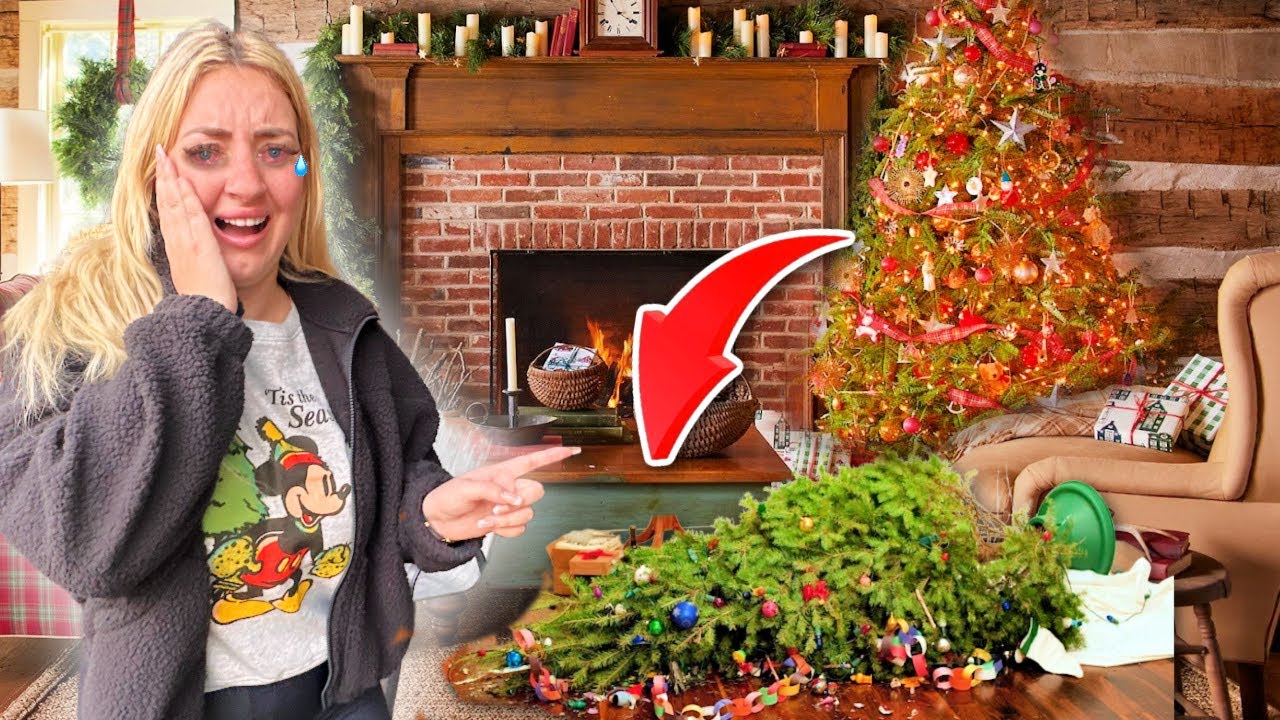 MY CHRISTMAS TREE IS DESTROYED...