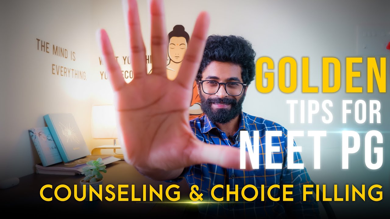 5 золотых советов для консультирования и выбора кандидатов NEET PG ✨ | #NEETPG