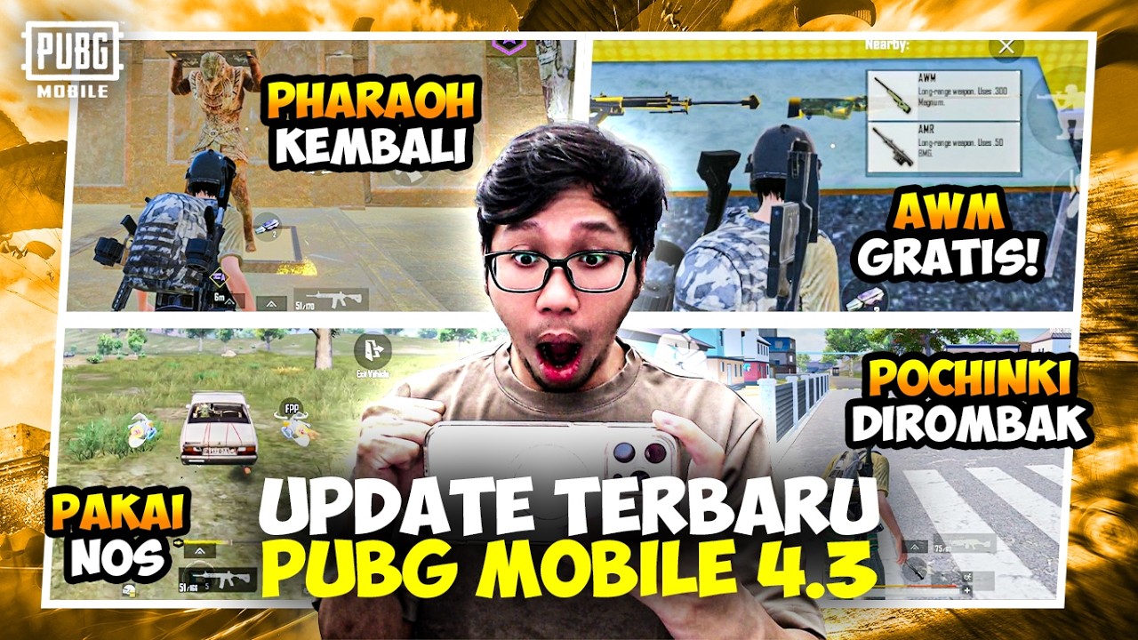 GA NYANGKA! BISA LANGSUNG DAPAT AWM! POCHINKI DI ROMBAK TOTAL! - PUBG MOBILE 4.3