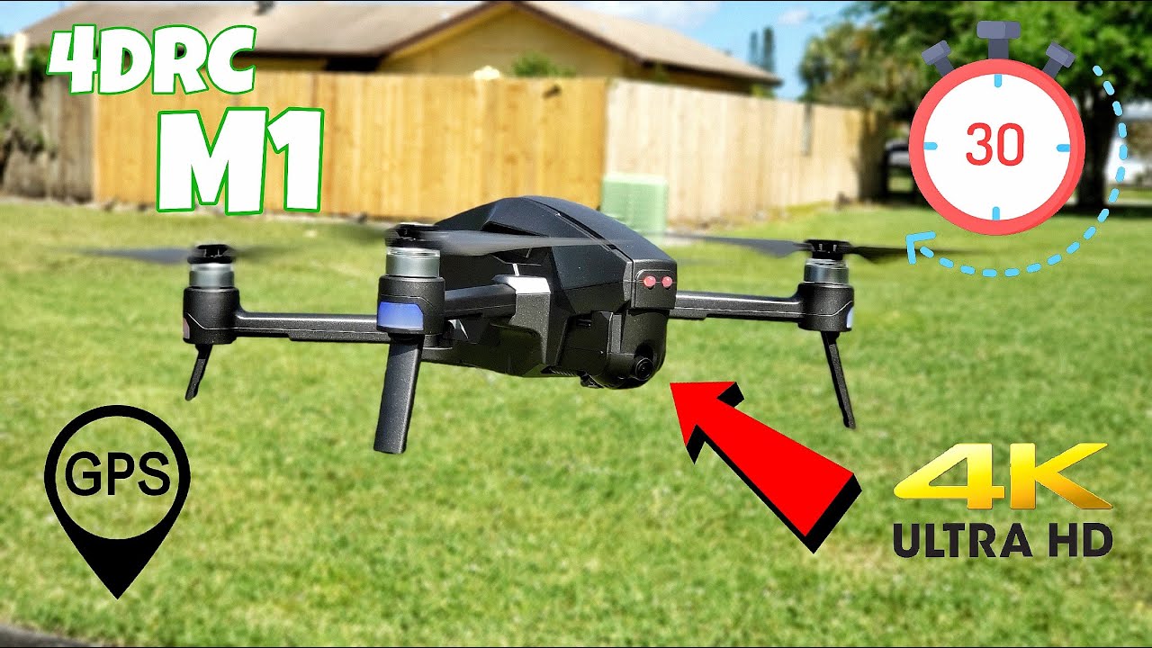How Good Is A $120 [4K UHD] Drone? - 4DRC M1/Mark 300