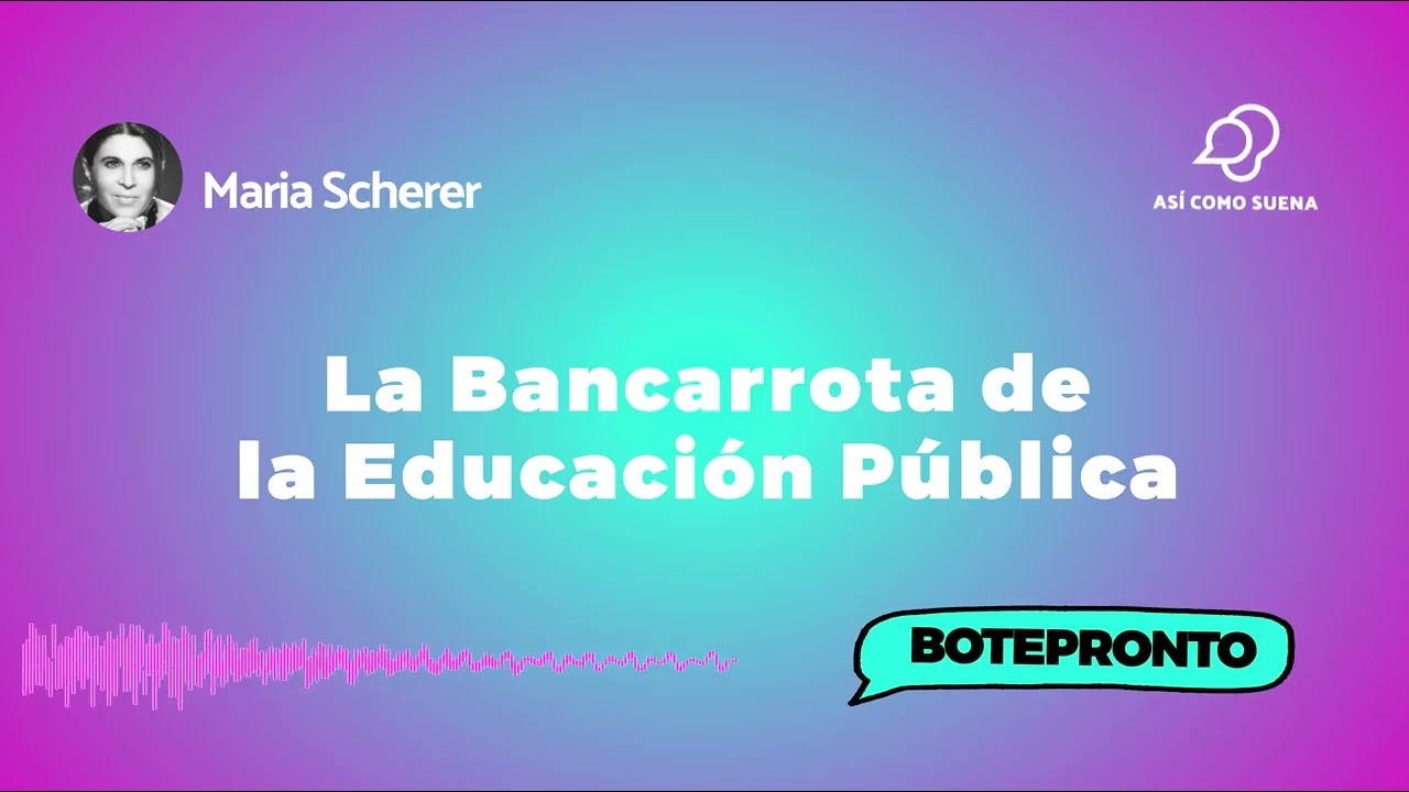 La crisis de la educación pública y las tensiones en Morena | Botepronto