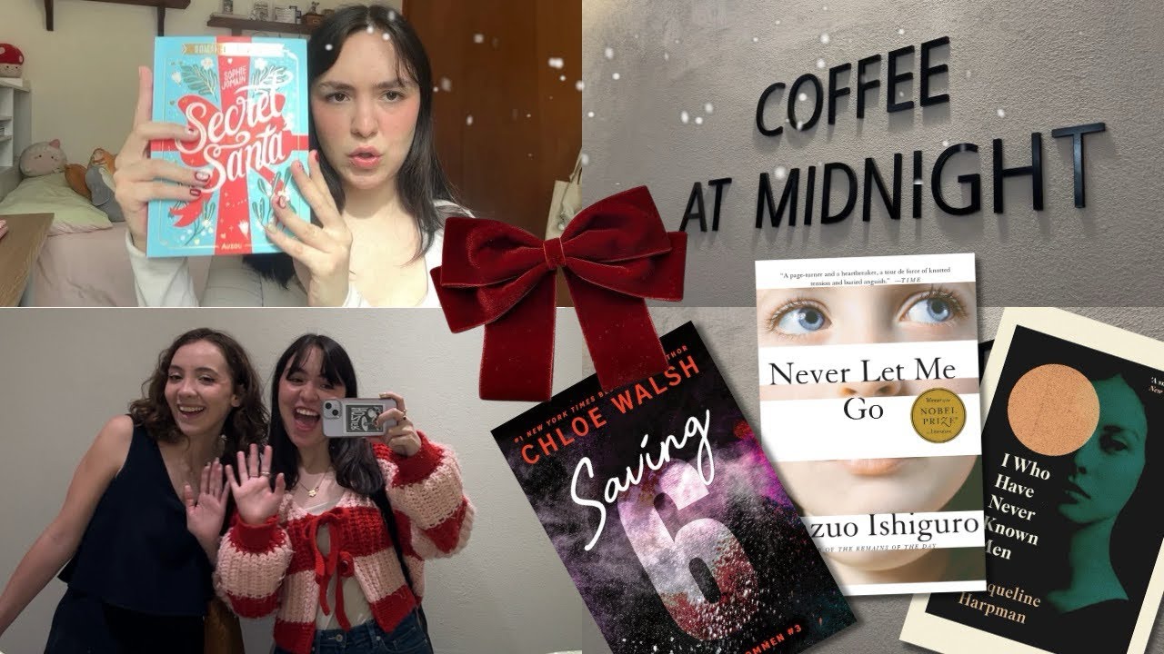 Bookmas: vlog de café y mi wish list lectora ❄️