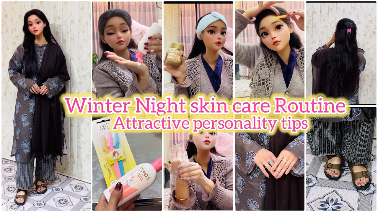 Winter Night Skin Care Routine Every Woman Must Follow | Attractive Personality | No Salon Needed ! 