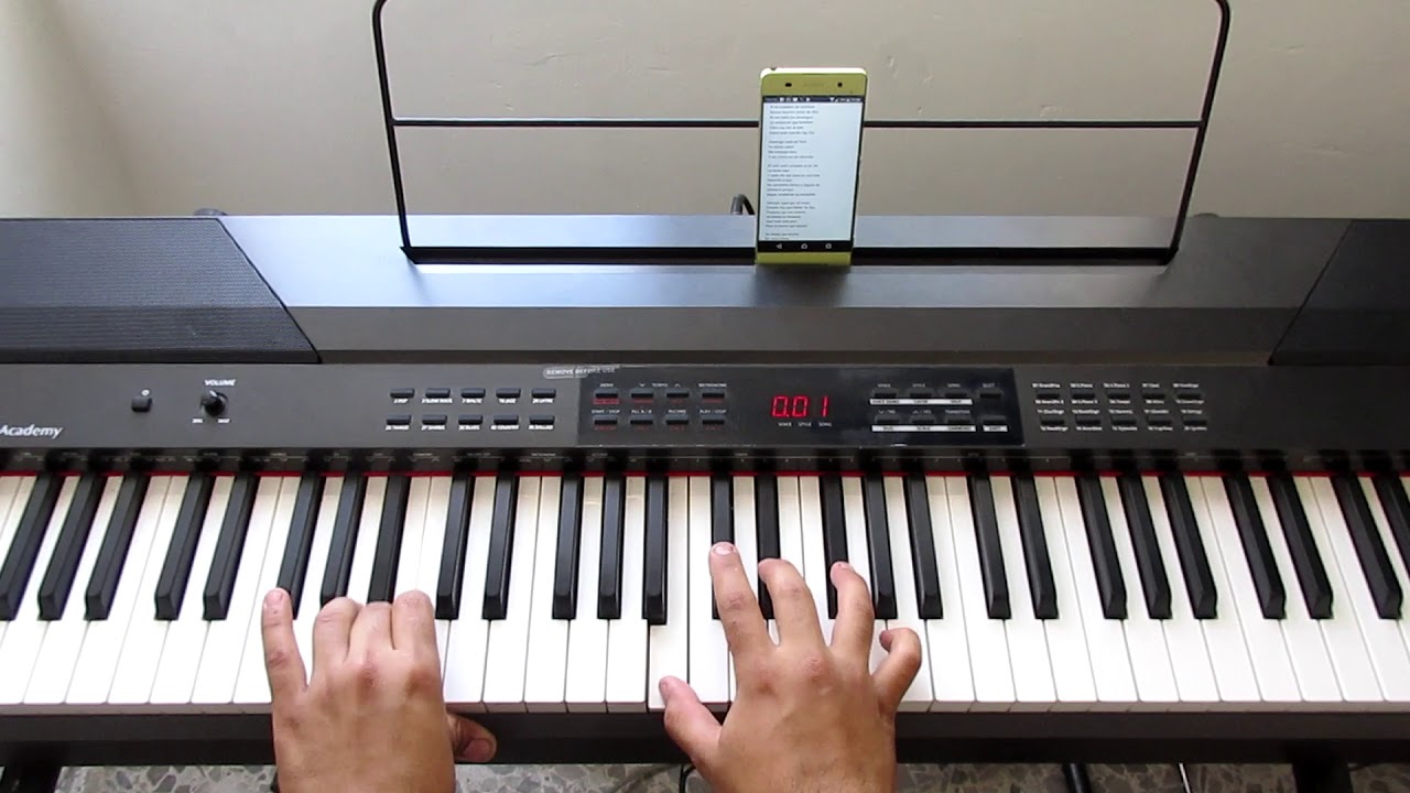 shakira inevitable piano tutorial