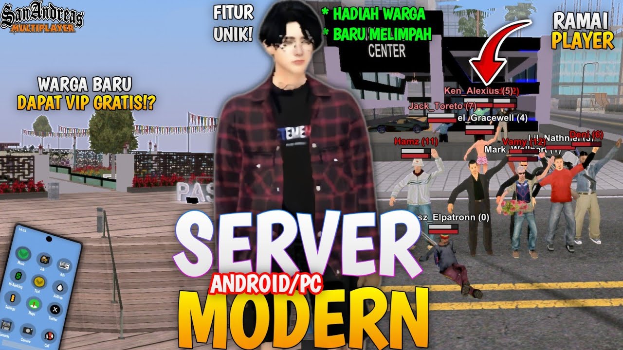 SERVER SAMP TERBARU WARGA BARU DAPAT BANYAK BENEFIT!? REVIEW SERVER GTA SAMP ROLEPLAY INDONESIA