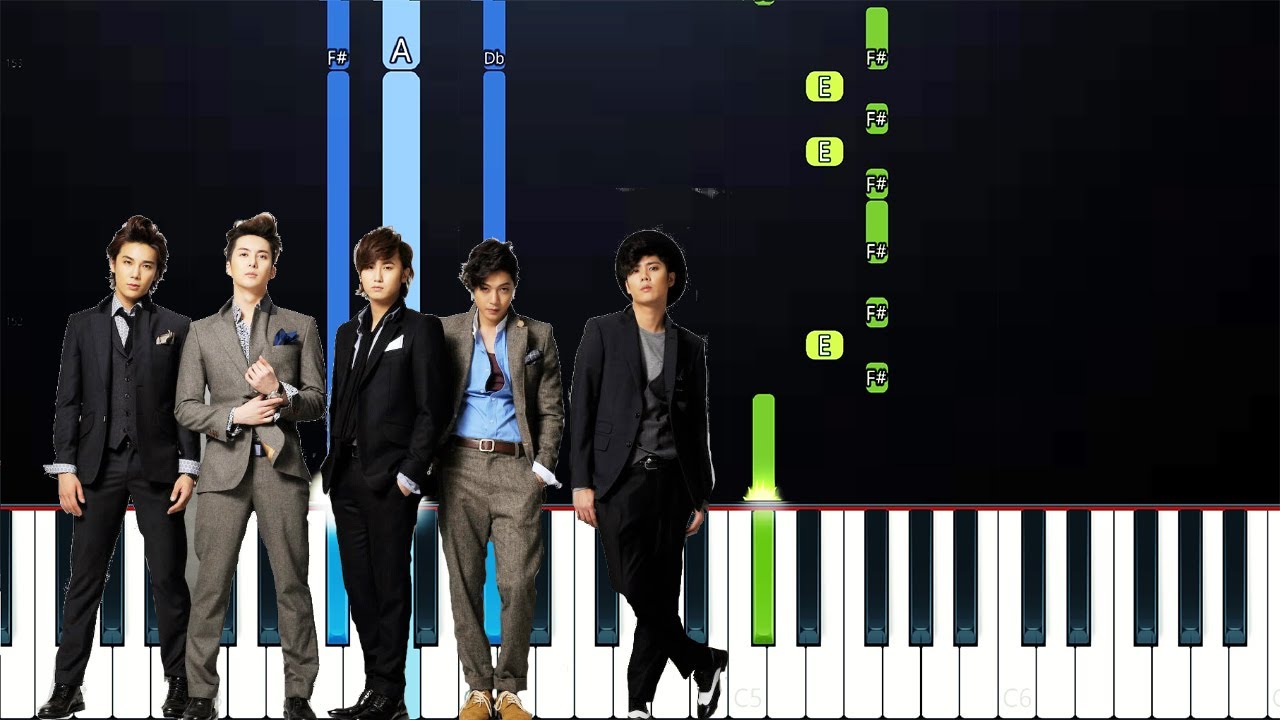 SS501 – Making A Lover (Piano Tutorial)