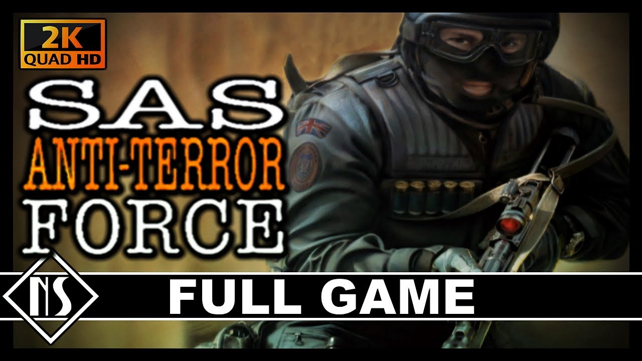 SAS: Anti-Terror Force (PC) - Most Cursed Tactical Shooter |Longplay - Walkthrough| No Commentary
