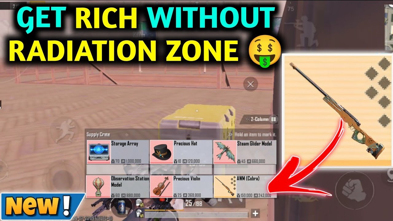 GET RICH WITHOUT RADIATION ZONE 🤑 PUBG METRO ROYALE CHAPTER 26