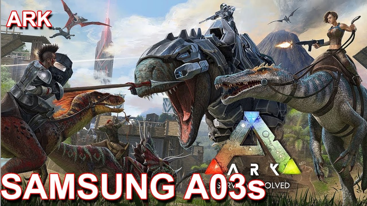 SAMSUNG GALAXY A03S - ARK - GAMEPLAY ANDROID