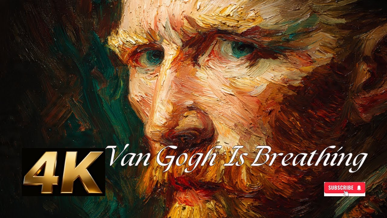 A Van Gogh Painting That Breathes — Living Oil, Eternal Motion