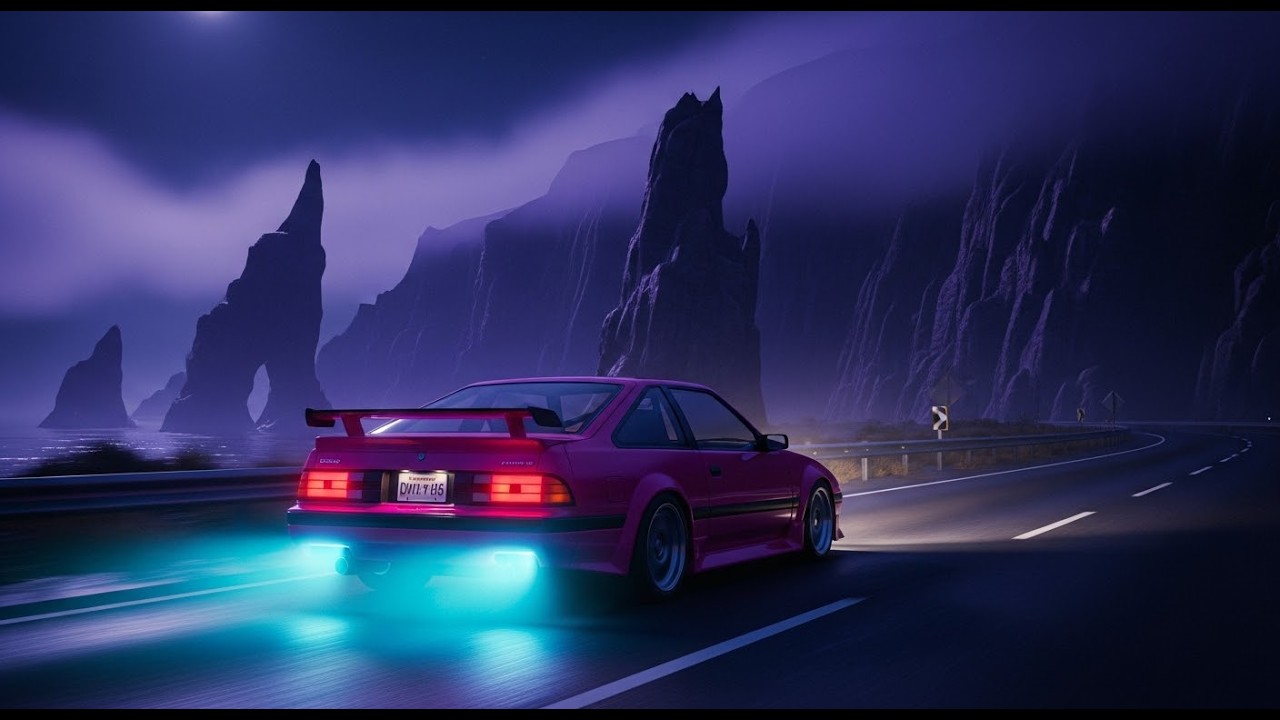 Ghostly Horizons – Cinematic Dark Ambient Coastal Night Drive 2026