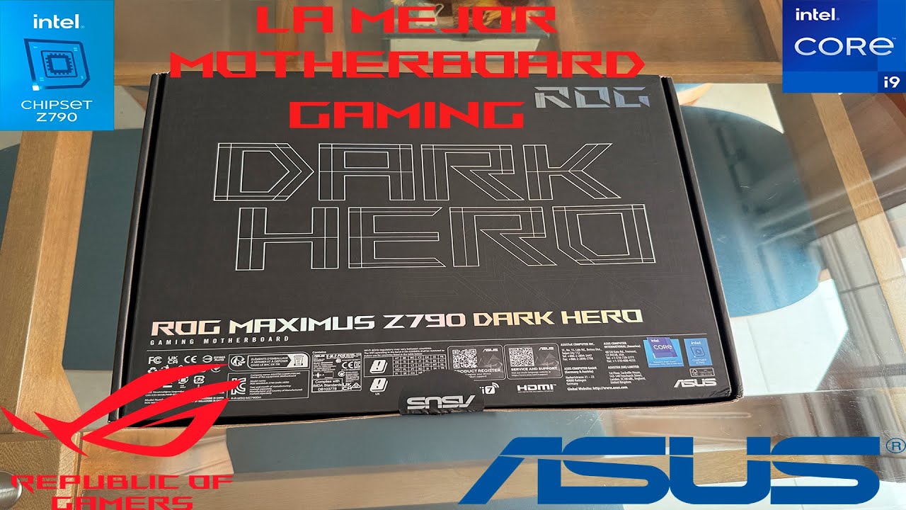 La Mejor Motherboard Intel? Asus ROG MAXIMUS Z790 Dark Hero - Analisis