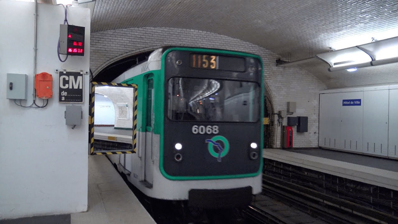Métro 11 - Hôtel de Ville (terminus)