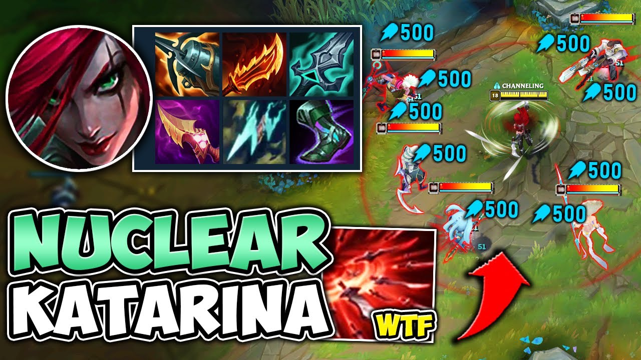 On-Hit Katarina turns your entire team to dust in seconds (WTF IS THAT DAMAGE?)