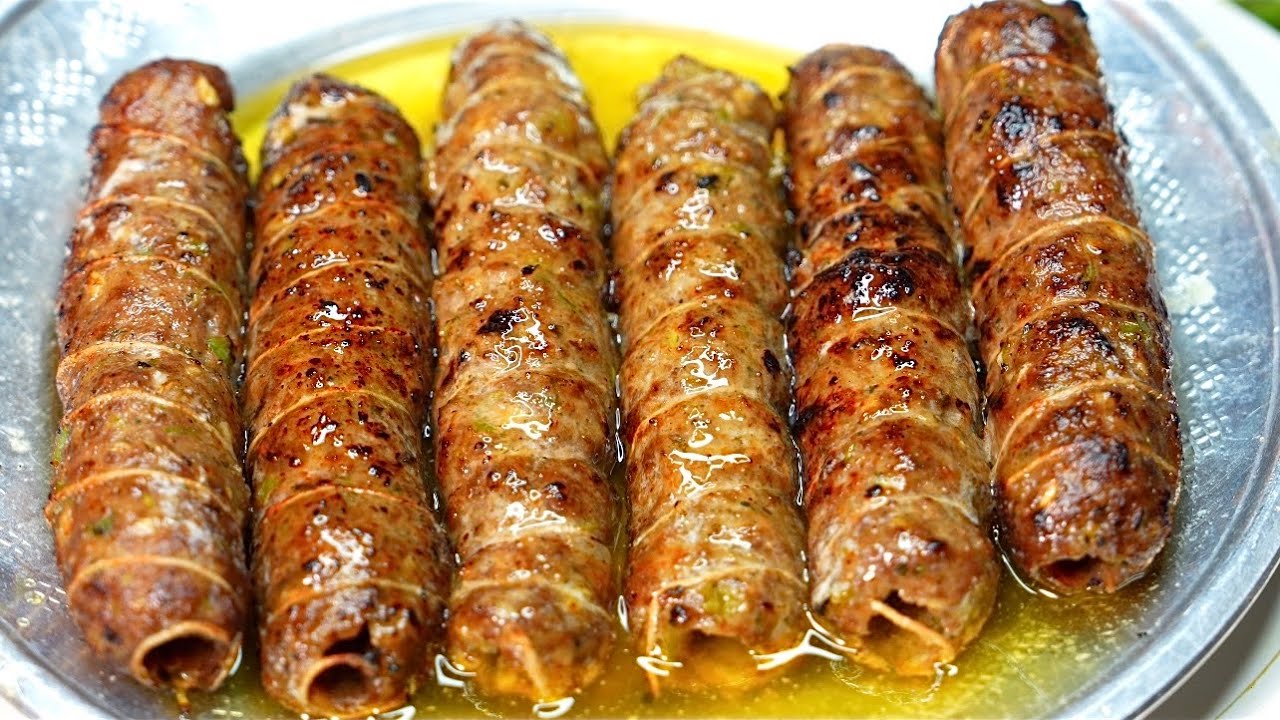 Lucknowi Dora Seekh Kabab Recipe | Awadhi Mutton Seekh Kabab | Dhaga Kabab Recipe