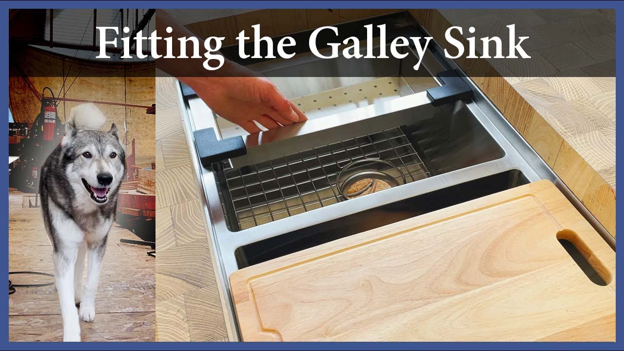 Fitting the Galley Sink - Episode 184 - Acorn to Arabella: Journey of a Wooden Boat
