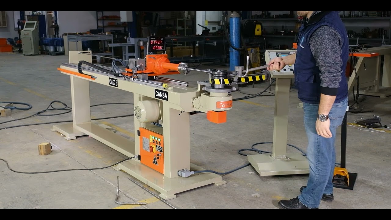 Pipe Bending Machines - Cansa Machinery - CM32  Carriage Systems