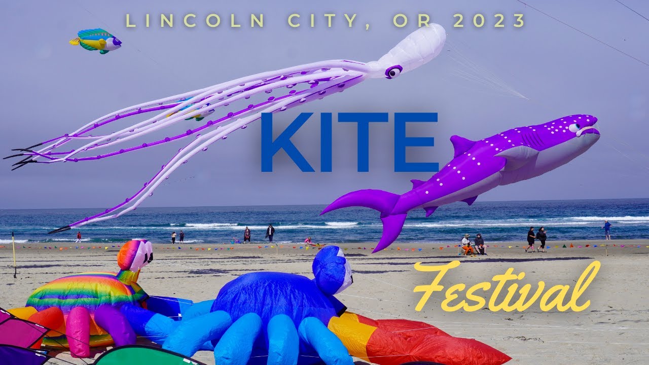 Oregon Summer Kite Festival 2023//Lincoln City
