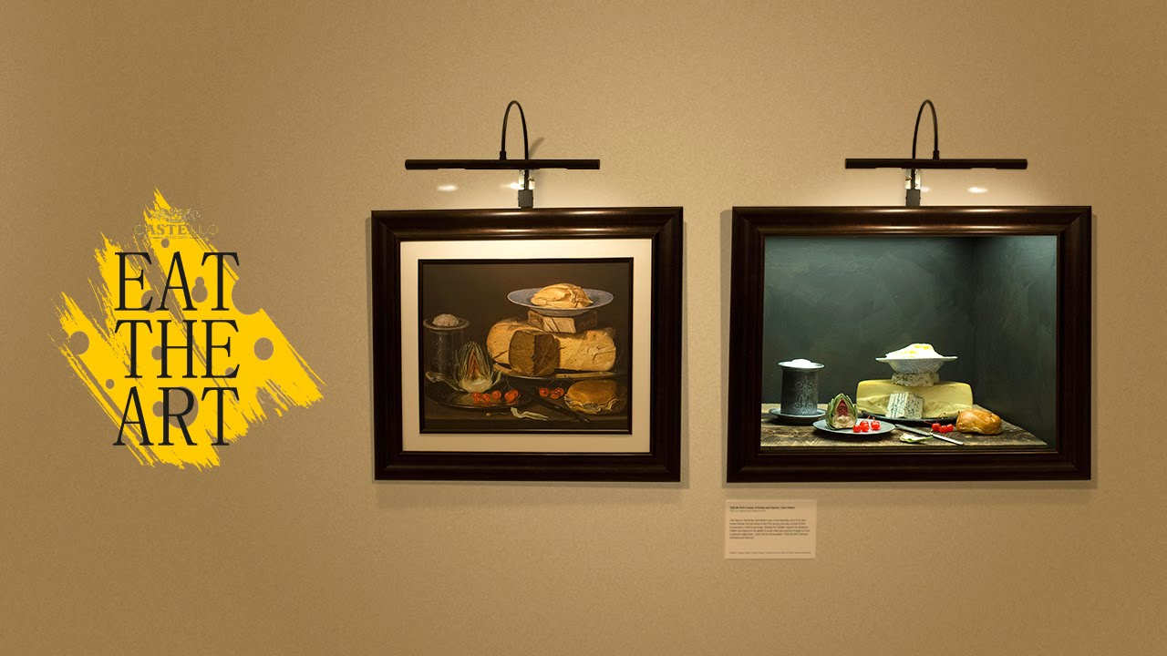 A pop-up museum where you can eat the art