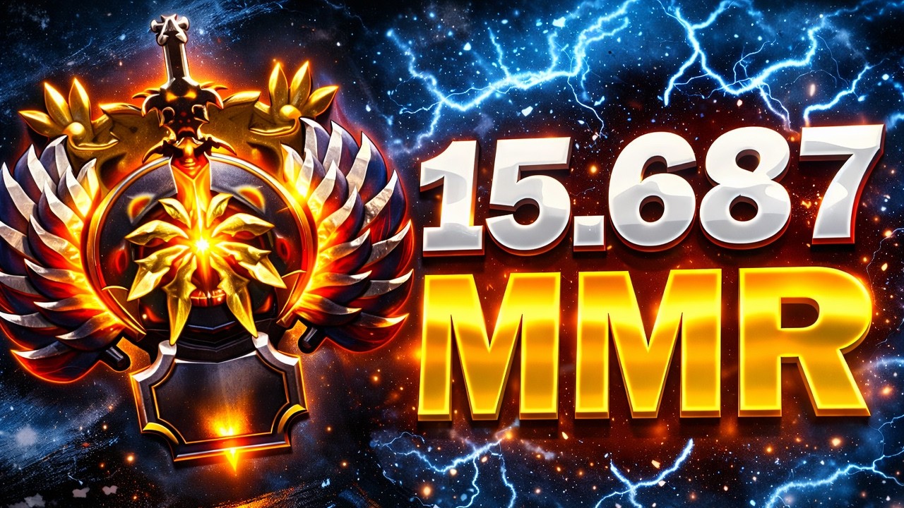 NEW WORLD RECORD !! 15.687 HIGHEST Average MMR Match in Dota 2 History !!