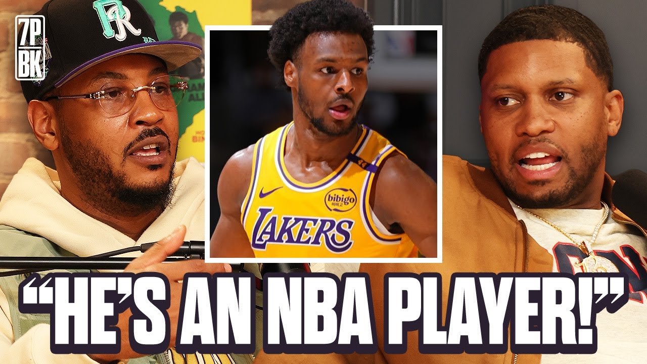 Carmelo Anthony and Rudy Gay on Bronny James Proving HE BELONGS in the NBA