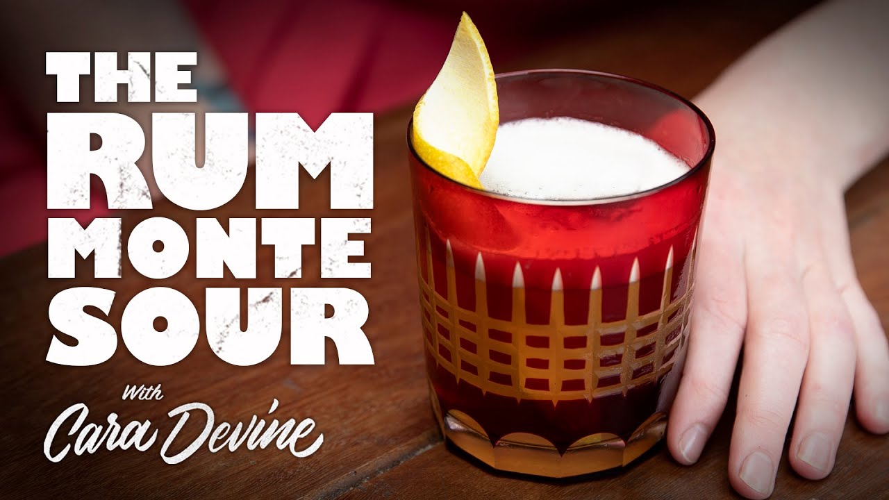 How to make a Rum Monte Sour