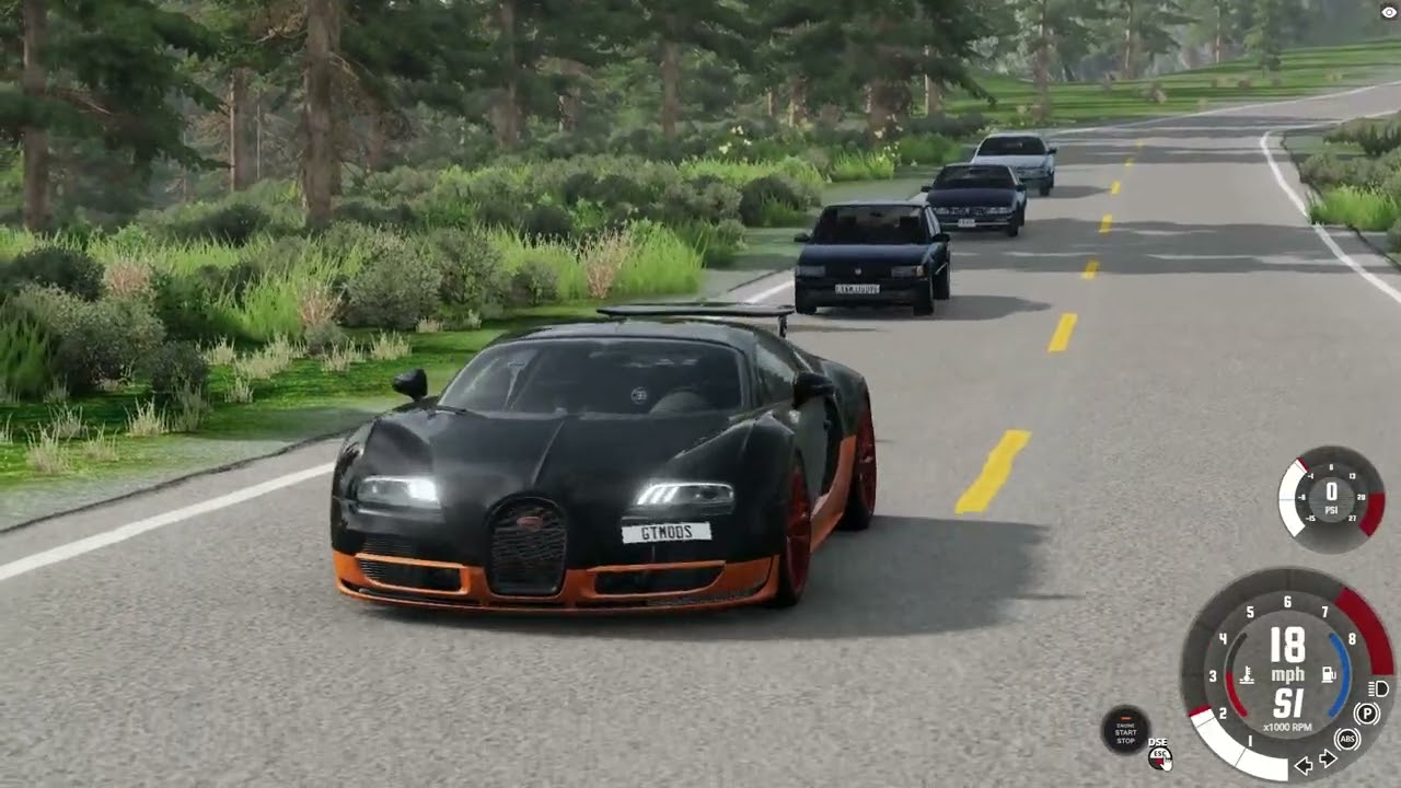 I Bought 2 Bugatti's In Beamng