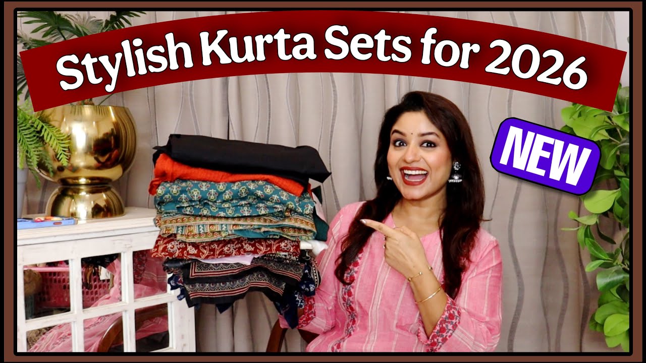 Amazon kurta pant set haul 2026 stylish & Trendy on sale shop with @mitravaishali #amazon 