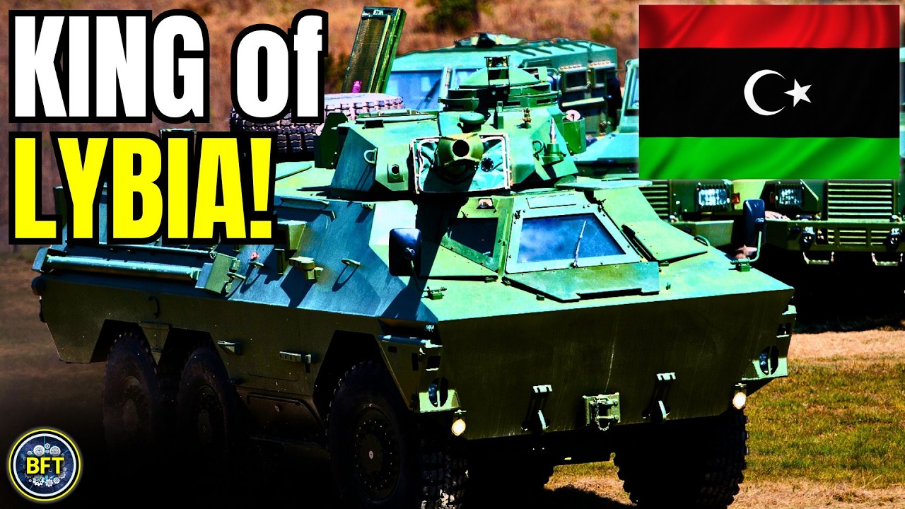 Top 10 Most Powerful Military Vehicles of the Libyan Army!