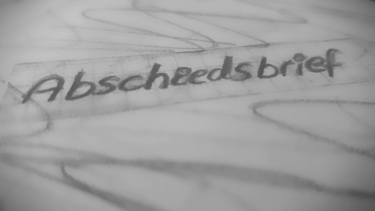 Mein Abschiedsbrief ...
