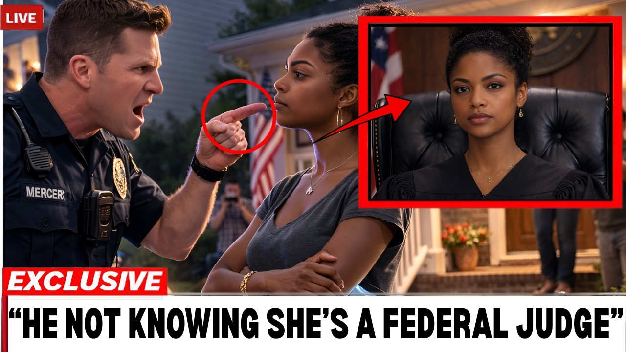 White Officer Harasses Black Woman Outside Her Home—She’s a Federal Judge Who Filed a $15.9M Lawsuit
