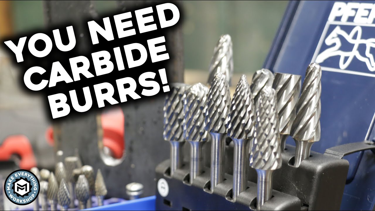 The Amazing Carbide Burr - Metal Working Tools You Need!!