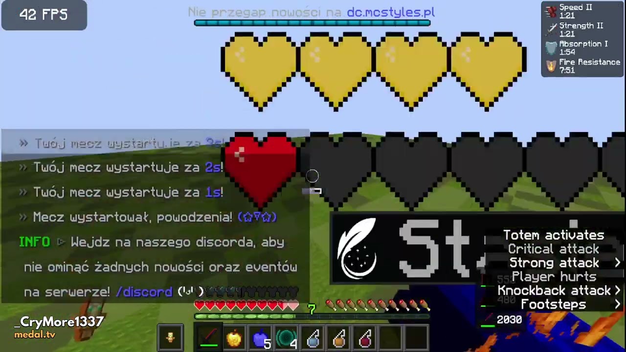 zagłada stev&oacute;w na mcstyles.pl | _CryMore1337