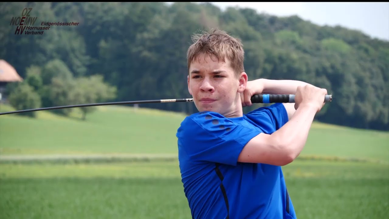 Hornussen - eine schweizer Traditionssportart