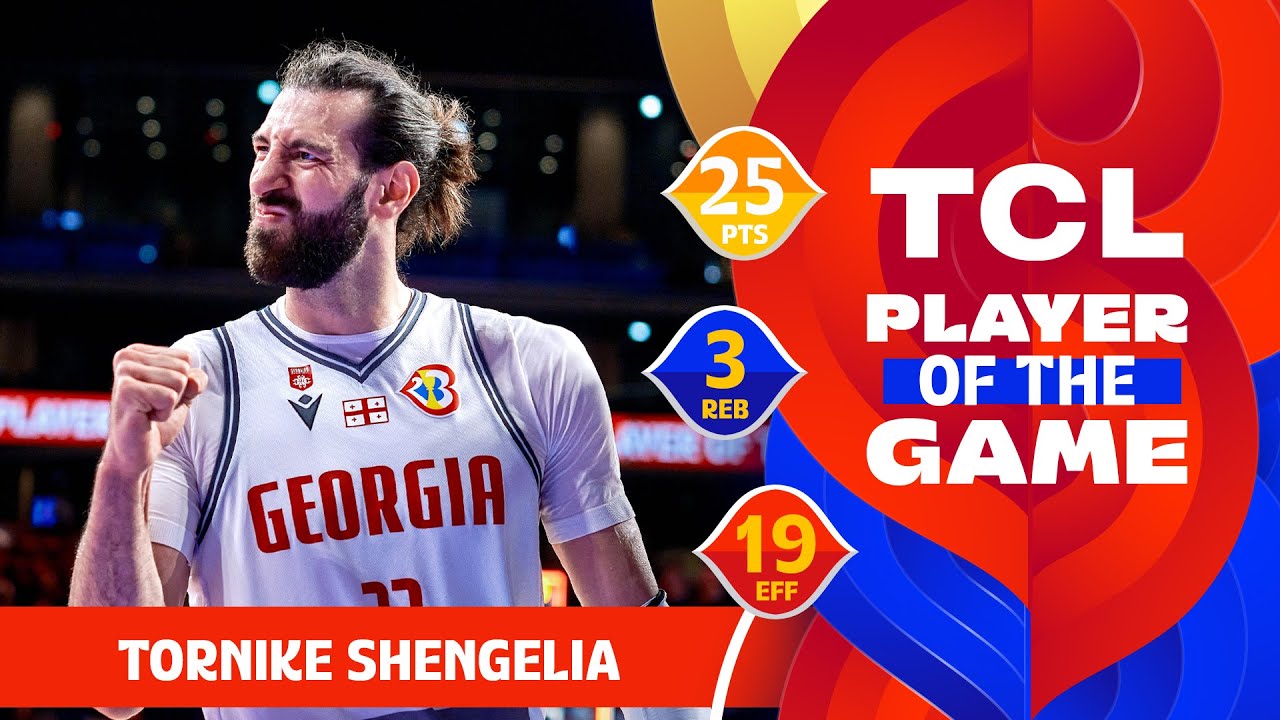 Tornike Shengelia (25 PTS) | TCL Player Of The Game | GEO vs VEN | FIBA Basketball World Cup 2023
