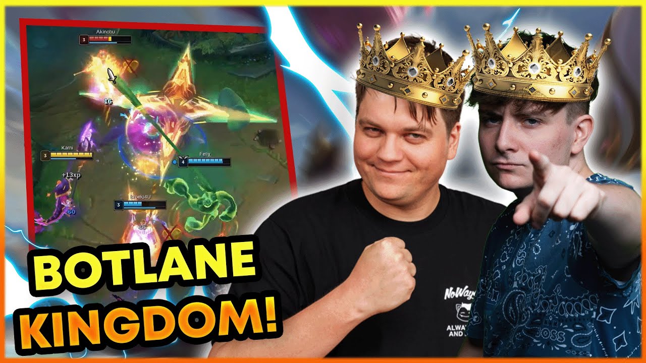 DIE KÖNIGE DER BOTLANE MIT @Noway4u | Karni