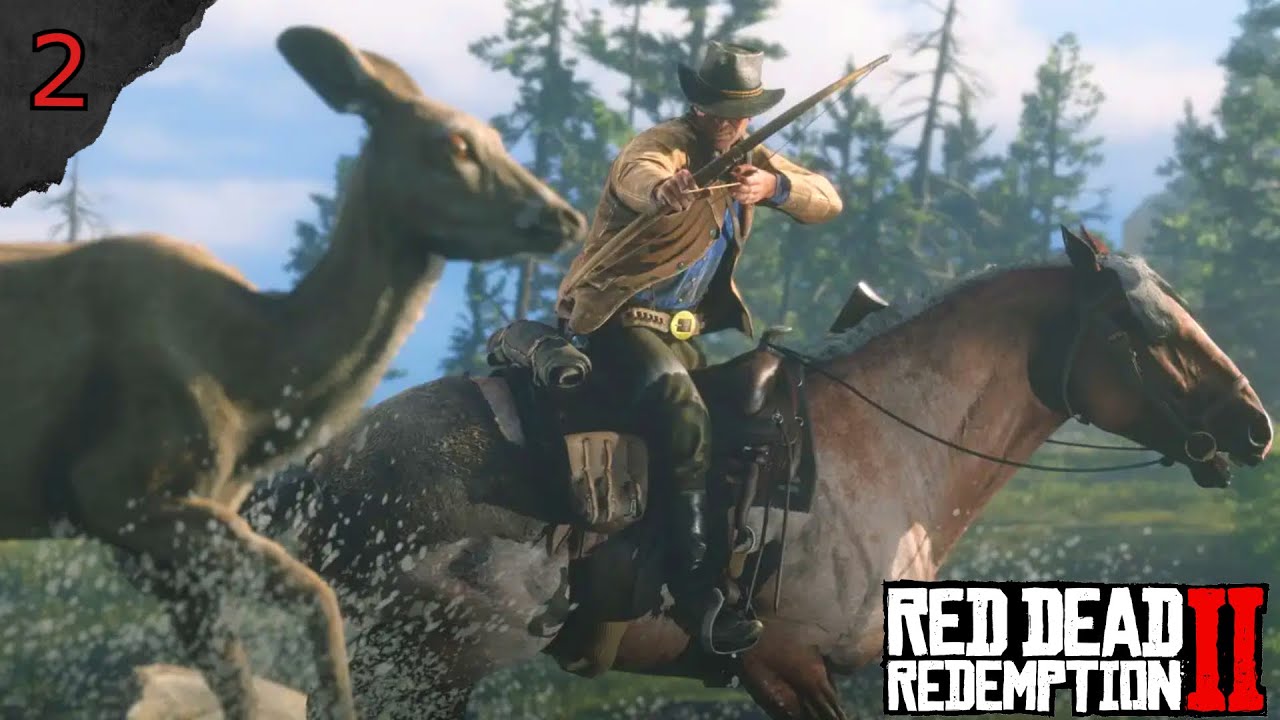 Dia de caza y unas cuantas balitas I RED DEAD REDEMPTION2 CAP. 2  🤠🐴