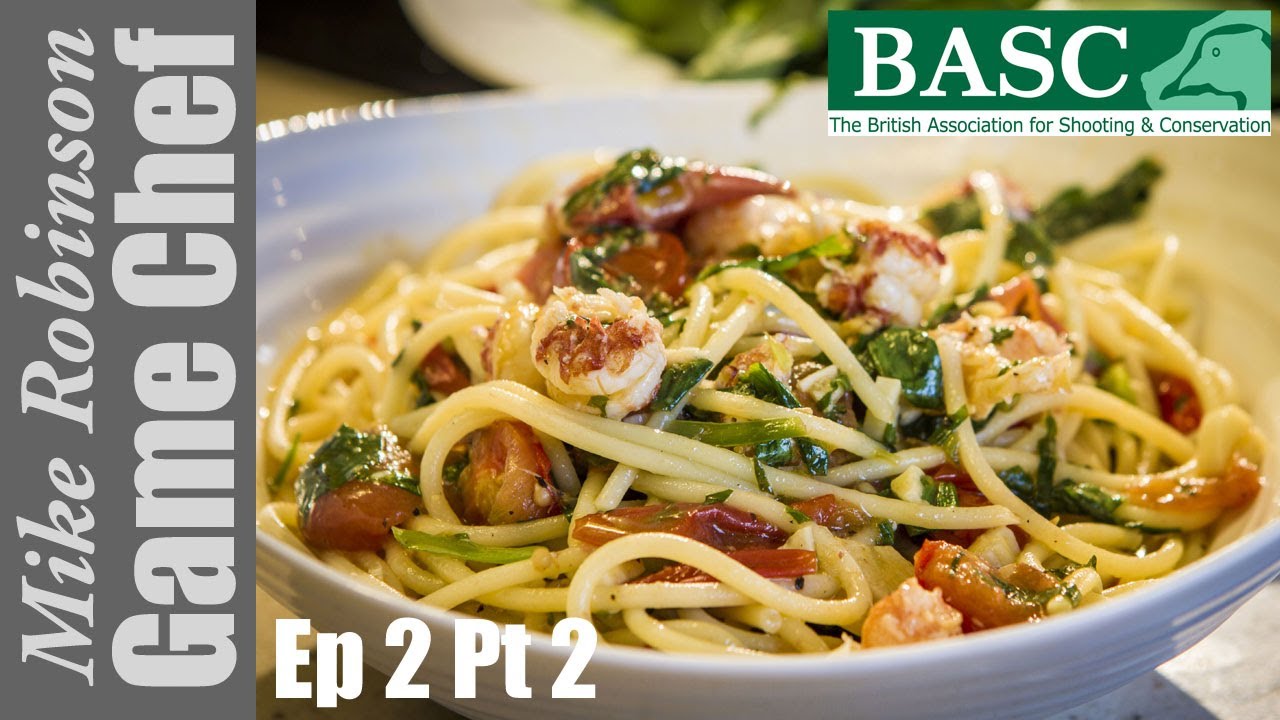 Cooking Crayfish Pasta Step by Step with ITV Game Chef Mike Robinson (Part 2)