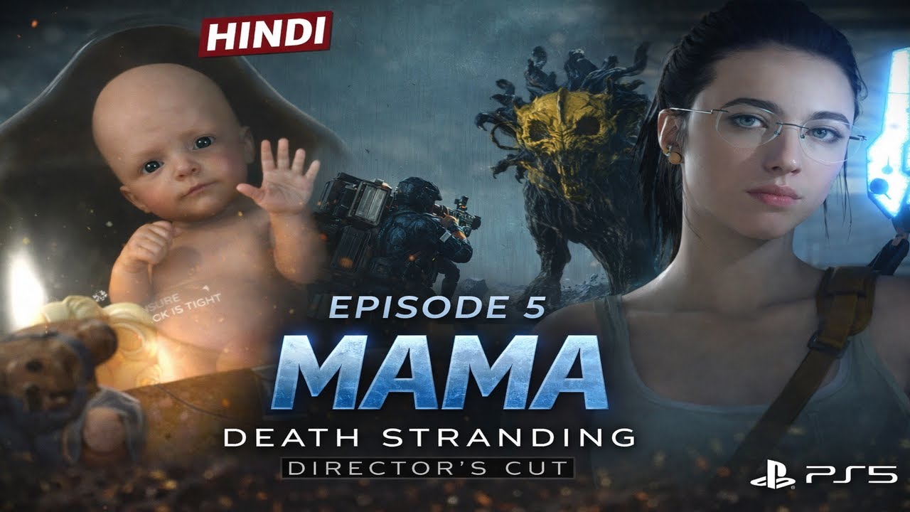 MAMA’s Story Begins or Ends? 😨 | Death Stranding Episode 5 | Hindi Gameplay | PS5