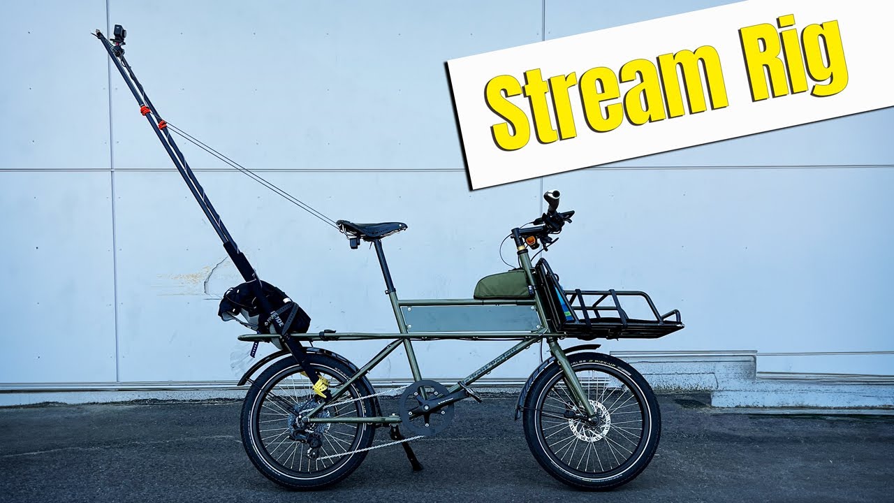 My Complete Livestream Setup for IRL Bicycle Rides