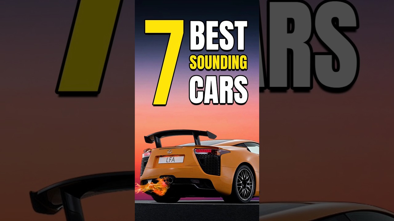 07 Best Sounding Cars of All Time!!