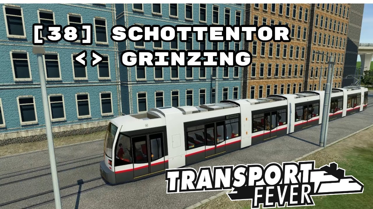 Wien Straßenbahn [38] Schottentor - Grinzing - Transport Fever