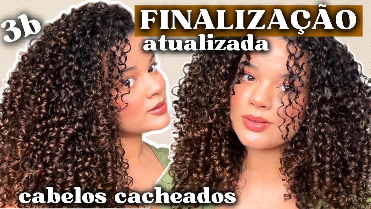 ✨ Minha finalização atualizada 2025 | cabelos cacheados com definição natural e volume