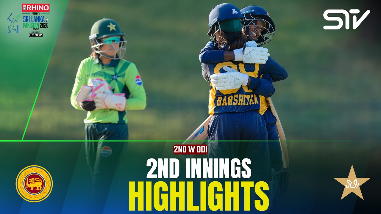 2nd Innings Highlights | Sri Lanka Women v Pakistan Women | Match 02 | ODI Series 2026 | M9l1K